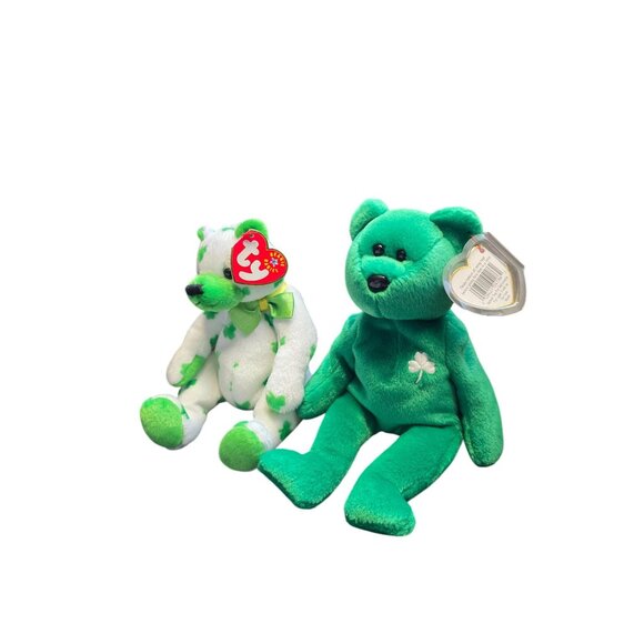 St. Patrick's Day Ty Beanie Babies Irish Plush - Picture 5 of 8